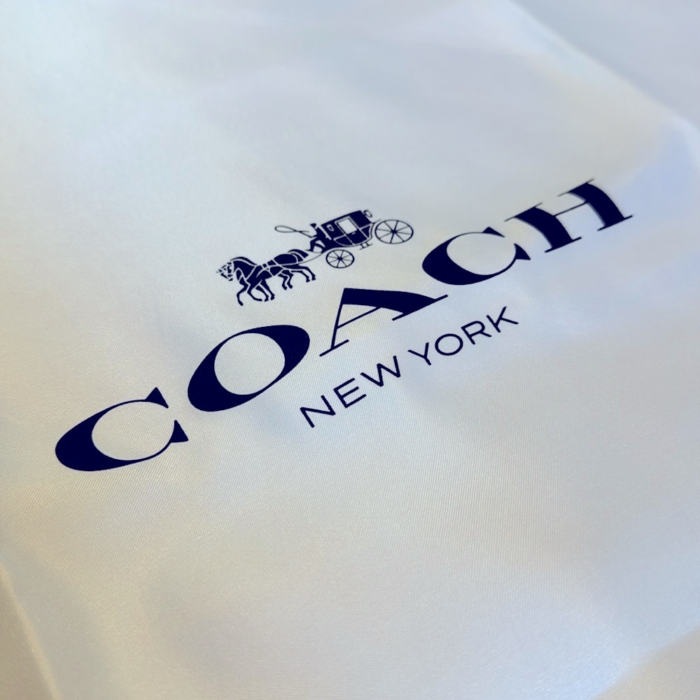 Coach Large Ivory Dust Bag